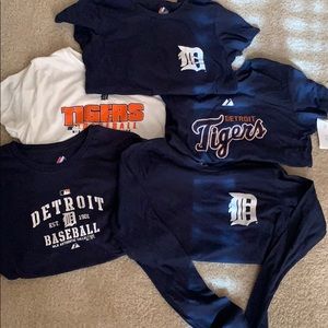 Detroit Tigers t-shirt bundle size m